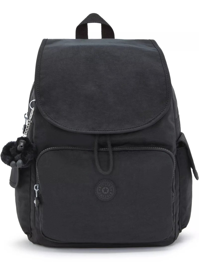 كيبلينغ حقيبة ظهر سيتي باك متوسطة أسود نوير - Image 1